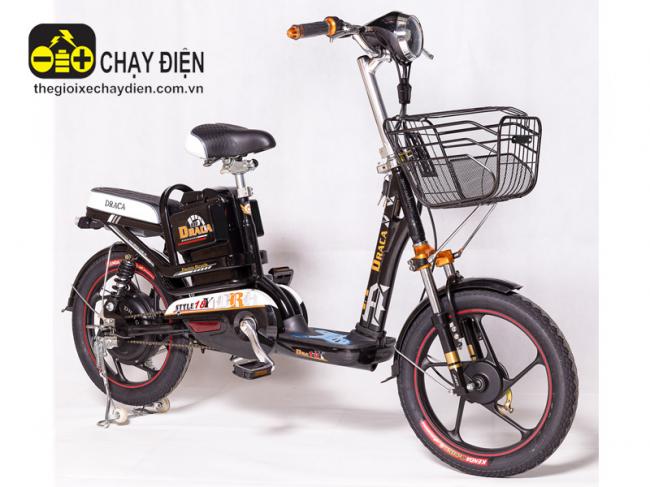 Xe đạp điện Draca 18Y Đen bóng