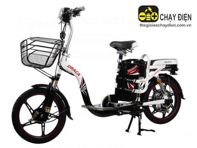 Xe đạp điện Draca Navi F4 18inh Đen trắng