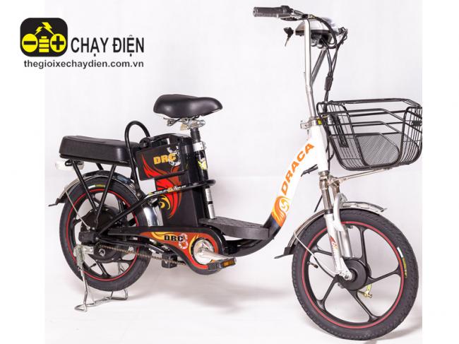 Xe đạp điện Draca SS18 Đen trắng