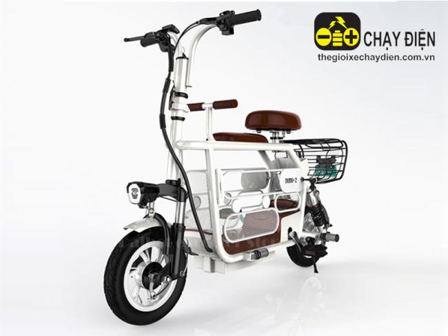 Xe đạp điện Dudu 2 48V-10A Trắng