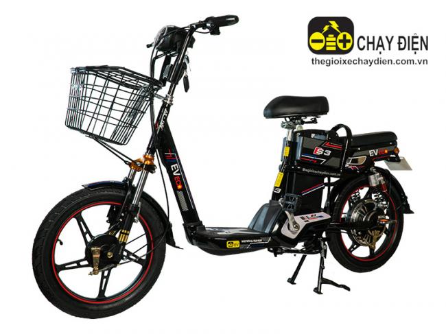 Xe đạp điện EV S3 Đen bóng