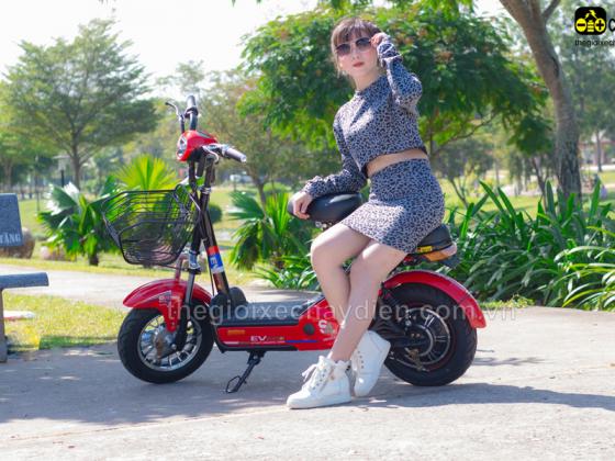 Xe đạp điện EV S4 - chọn lựa hoàn hảo cho cô nàng dưới 1m50