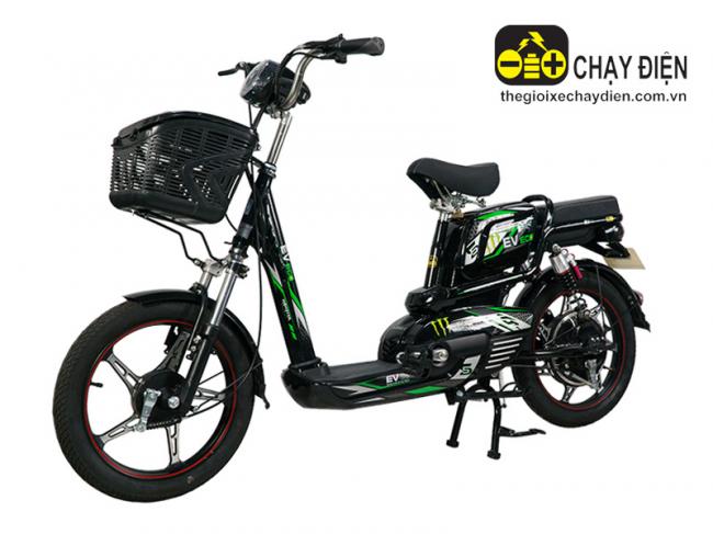 Xe đạp điện EV S5 Xanh lá đen