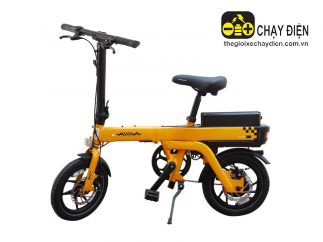 Xe đạp điện gấp Dkbike Aima S3 Vàng