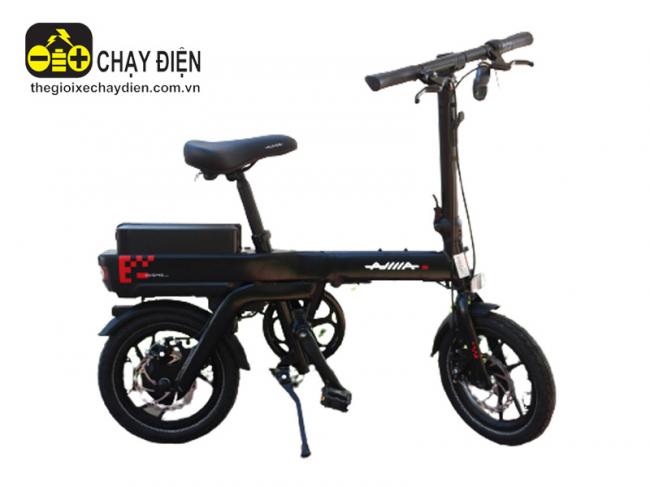 Xe đạp điện gấp Dkbike Aima S3 Đen bóng