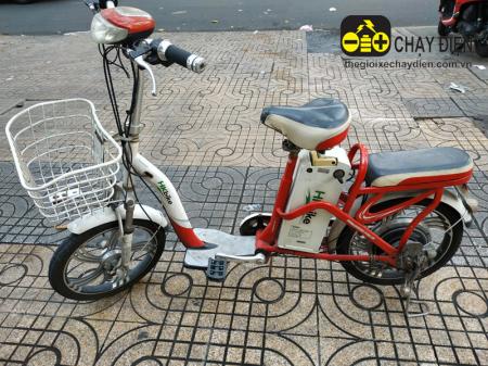 Xe đạp điện Hkbike Zinger Extra cũ màu đỏ