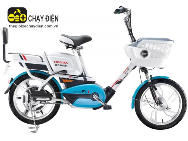 Xe đạp điện Honda A1 Xanh da trời
