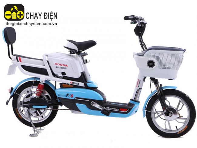 Xe đạp điện Honda A6 Xanh da trời