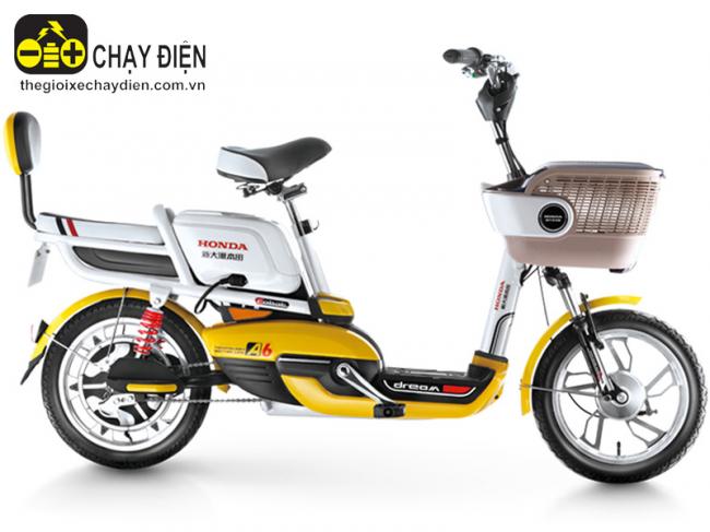 Xe đạp điện Honda A6 Vàng