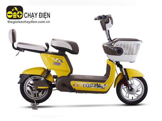 Xe đạp điện Honda A7 Plus Vàng