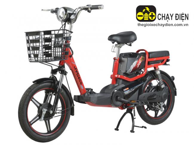 Xe đạp điện JVC eco 01 Đỏ đen