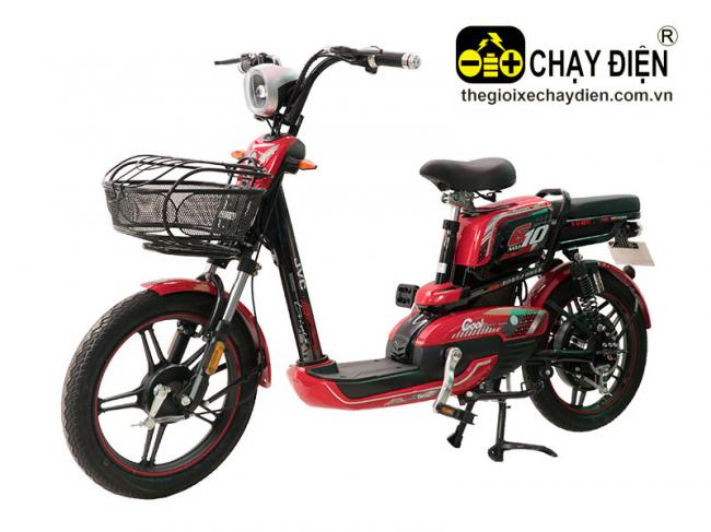 Xe đạp điện JVC G10 18inch Plus Đỏ đen