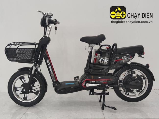 Xe đạp điện JVC G8 16inch Đỏ đen