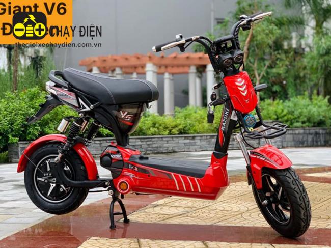 Xe đạp điện Kazuki V6 Đỏ