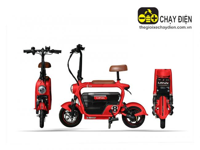 Xe đạp điện Lihaze Mini 10AH Đỏ