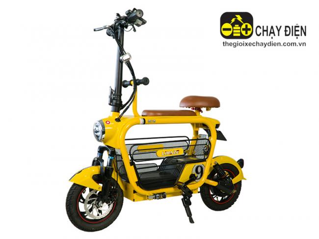 Xe đạp điện Lihaze Mini 15AH Vàng