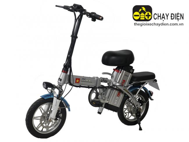 Xe đạp điện Lixi Mini Bạc