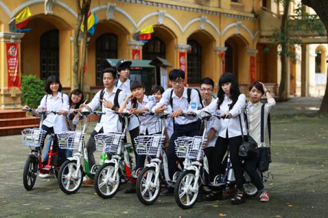 Xe đạp điện nào dành cho học sinh 
