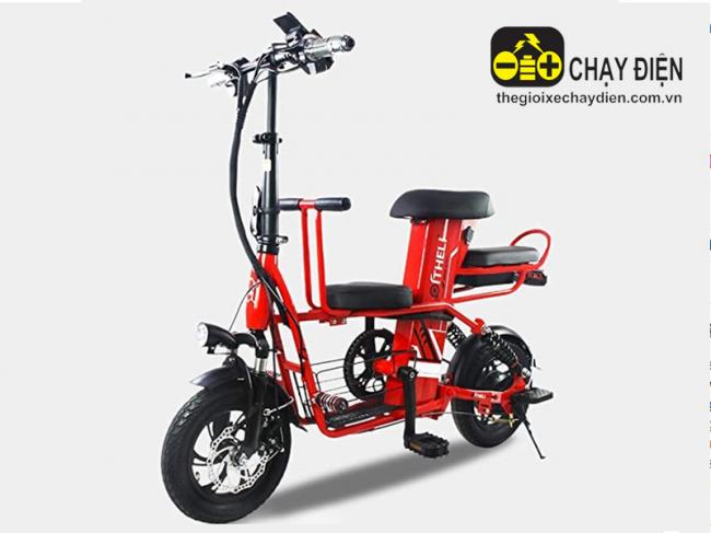 Xe đạp điện nhập khẩu THELI 03 15Ah Đỏ