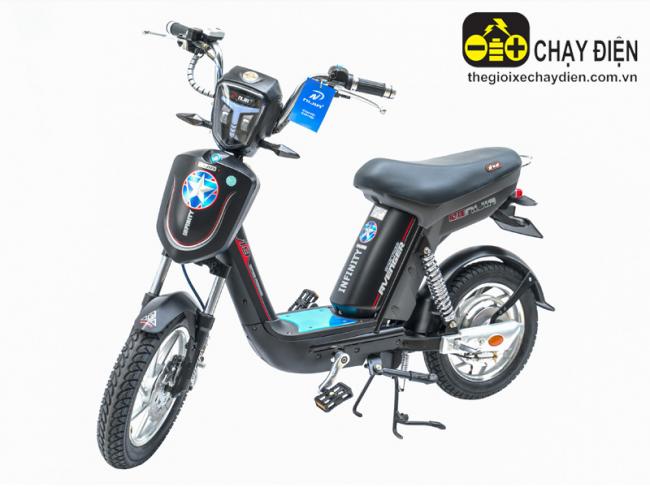 Xe đạp điện Nijia Avenger Đen bóng