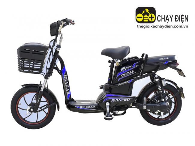 Xe đạp điện Osakar A9 New Xanh dương đen