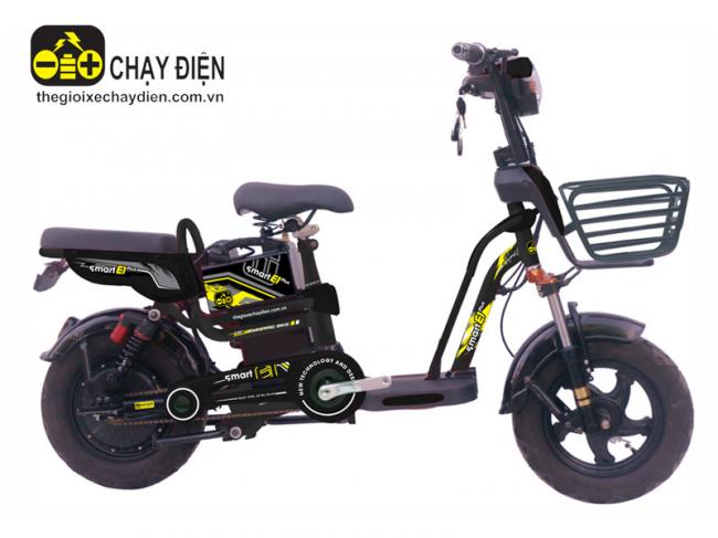Xe đạp điện Smart E1 Plus Vàng đen