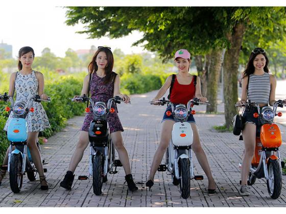 Xe đạp điện Suzika nhập khẩu Sơn La  