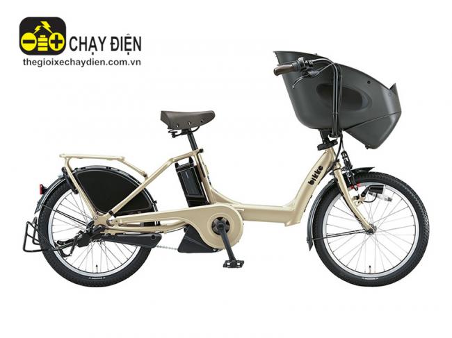 Xe đạp điện trợ lực chở trẻ em Bridgestone POLAR Đồng