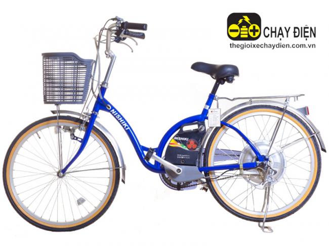 Xe đạp điện trợ lực Nishiki 24inh Cam