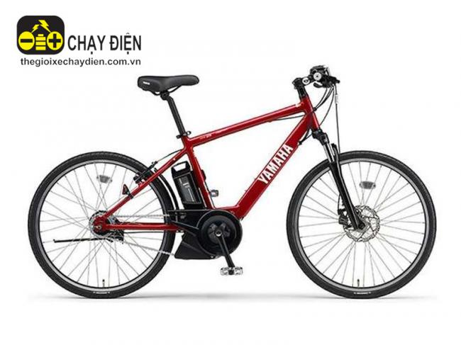Xe đạp điện trợ lực thể thao Yamaha PAS Brace Đỏ
