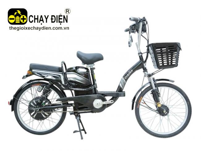 Xe đạp điện Vnbike A2 22inch Đen bóng