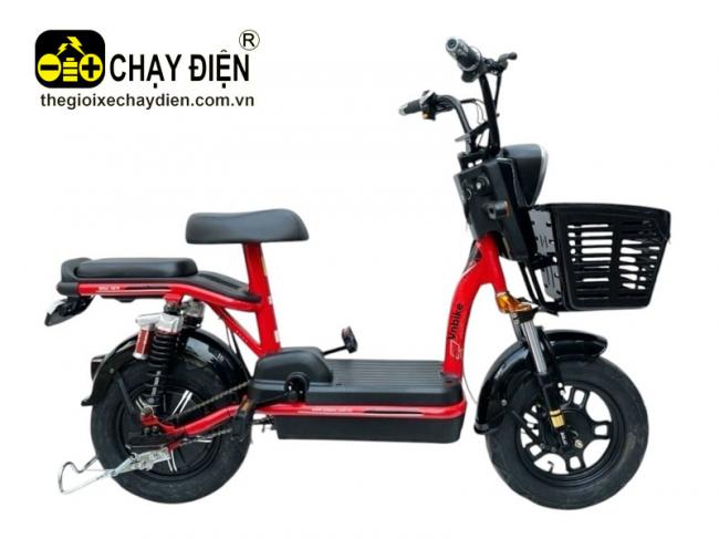 Xe đạp điện Vnbike A9 Đỏ đen