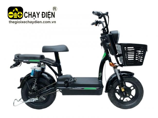 Xe đạp điện Vnbike A9 Xanh lá đen