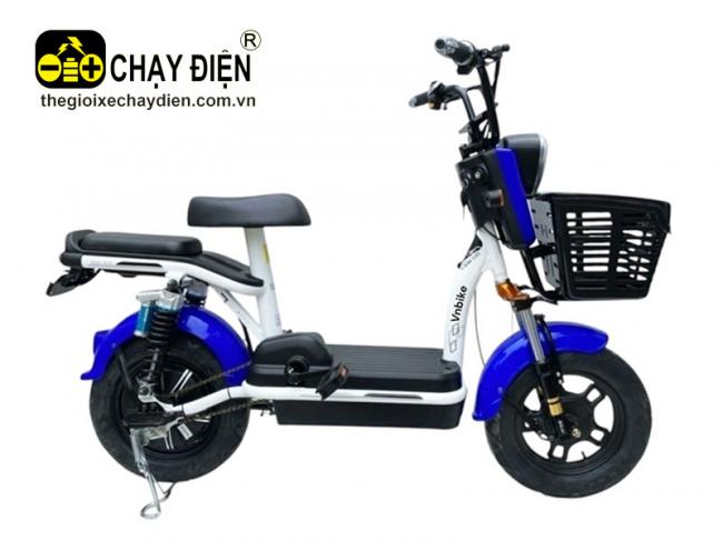 Xe đạp điện Vnbike A9 Xanh dương trắng