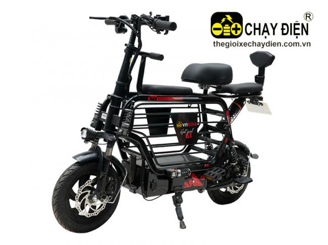 Xe đạp điện Vnbike Hotgirl G1 Đen bóng
