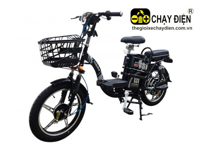 Xe đạp điện Vnbike Sport 18inch Plus Đen bóng