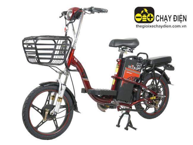 Xe đạp điện Vnbike V1 18inh Đỏ đen