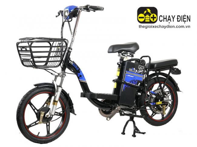 Xe đạp điện Vnbike V1 18inh Xanh dương đen