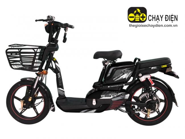 Xe đạp điện Vnbike V3 Plus Xám đen