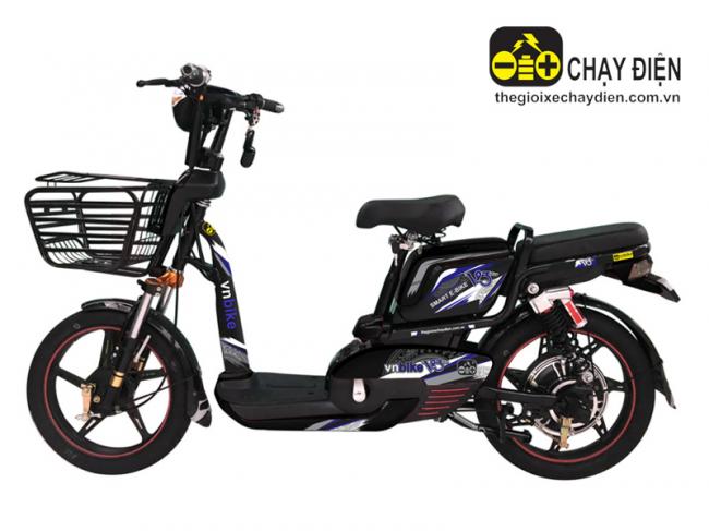 Xe đạp điện Vnbike V3 Plus Xanh dương đen