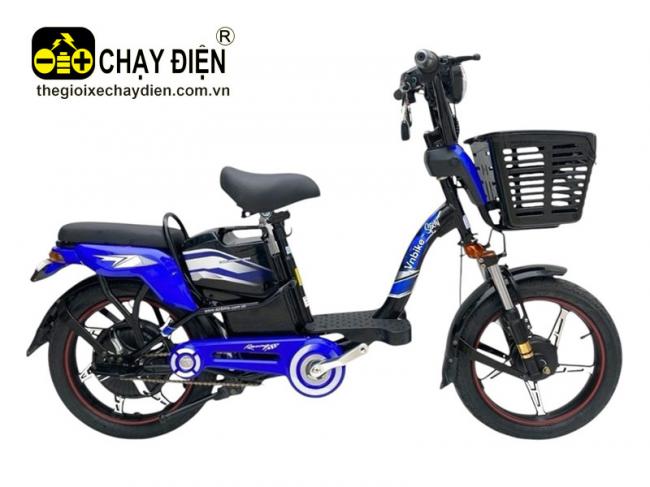 Xe đạp điện Vnbike X1 18inch Xanh dương đen