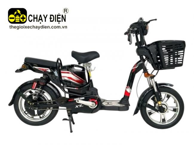 Xe đạp điện Vnbike X9 Đỏ đen