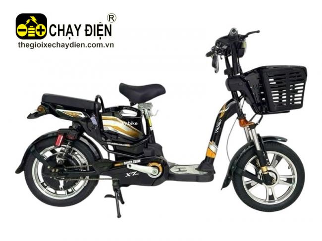 Xe đạp điện Vnbike X9 Vàng đen