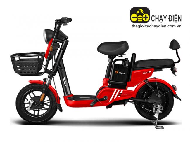Xe đạp điện Yadea iGo Đỏ đen
