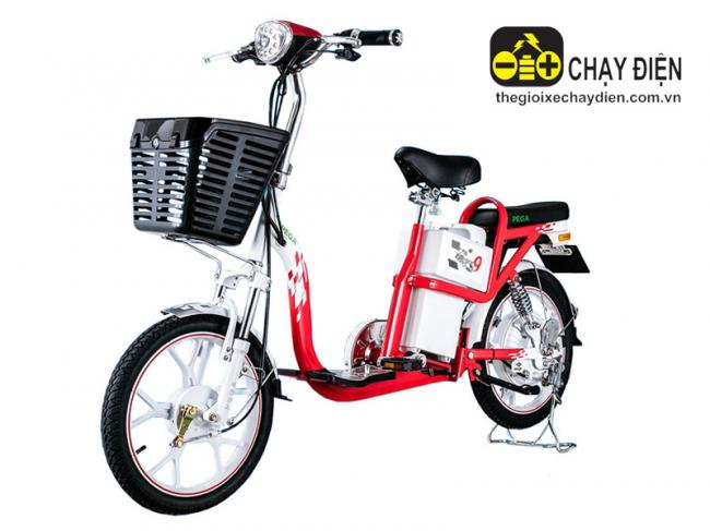 Xe đạp điện Zinger Color 9 Đỏ trắng