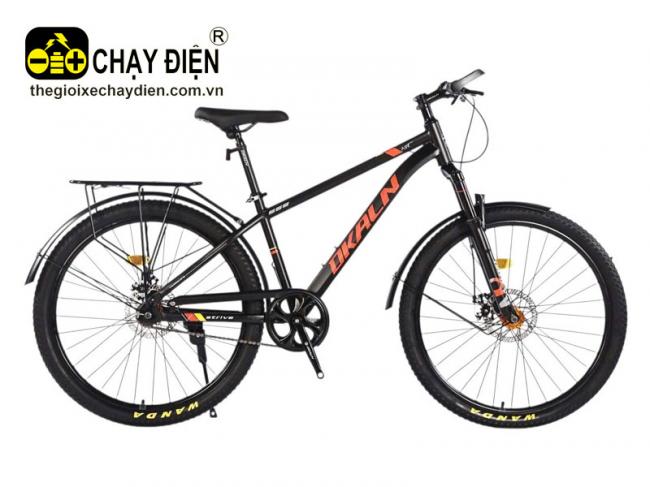 Xe đạp DK Cam đen