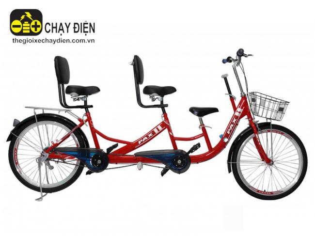 Xe đạp đôi PAX-2 Đỏ
