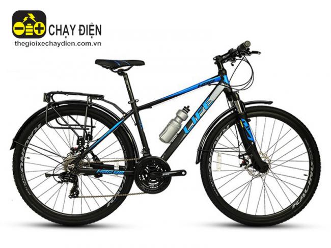 Xe đạp Hybrid Life HBR88 Xanh dương đen