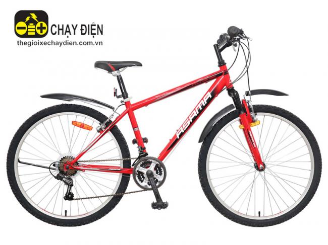 Xe đạp thể thao Asama MTB 2604 Đỏ đen