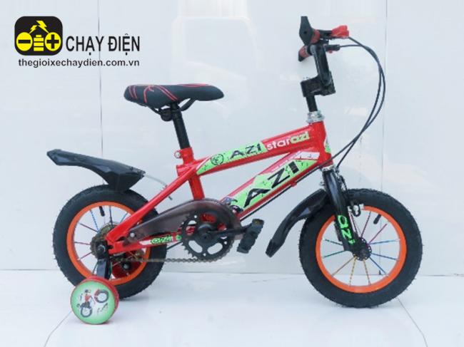 Xe đạp trẻ em AZI 8 12inch Đỏ